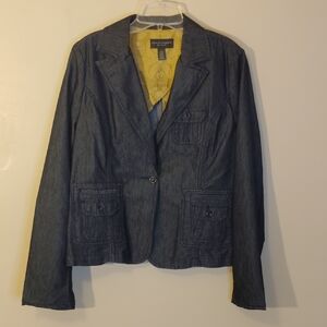 NWOT**Apostrophe Women's Denim Jacket
